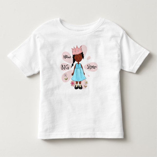 Princess Big Sister African Tee (Framsida)