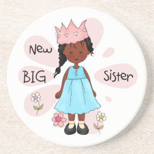 Princess Big Sister African Underlägg Sandsten