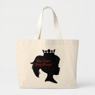 Princess Big Sister Best Friend Jumbo Tygkasse