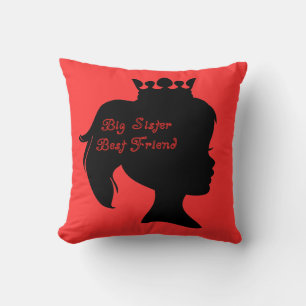 Princess Big Sister Best Friend Kudde