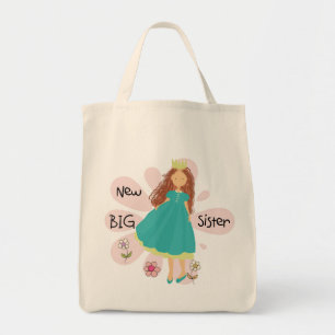 Princess Big Sister Brown Hair Tygkasse