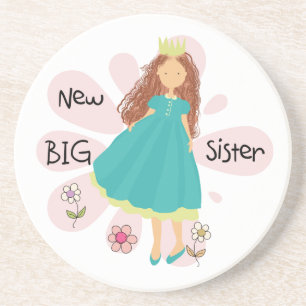 Princess Big Sister Brown Hair Underlägg