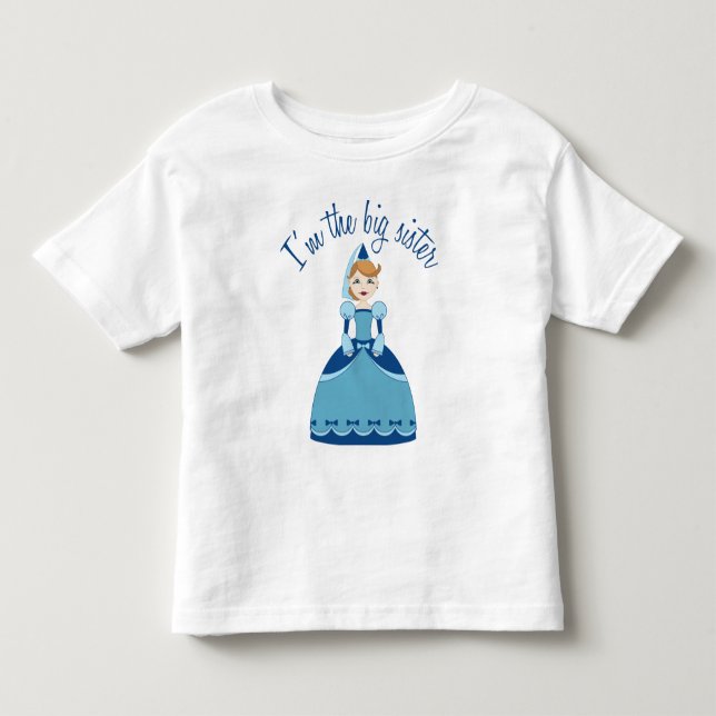 Princess Big Sister T-shirt (Framsida)