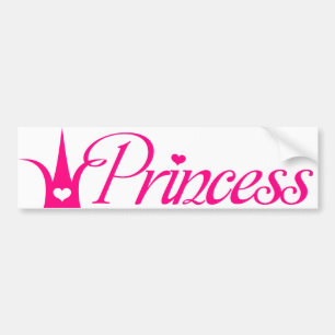 Princess bildekal