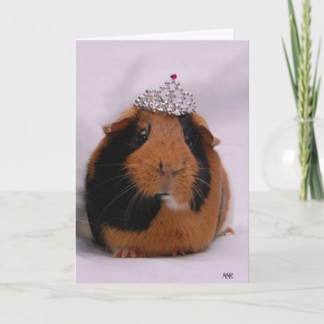 Princess Birthday Card Kort (Framsida)
