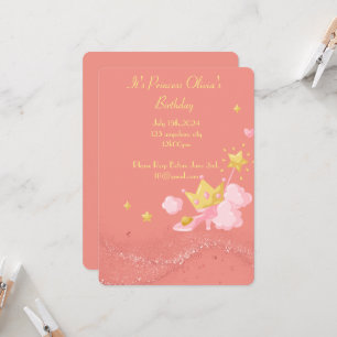 PRINCESS BIRTHDAY-INBJUDAN INBJUDNINGAR