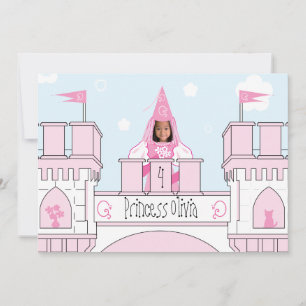 Princess Birthday-inbjudan Inbjudningar