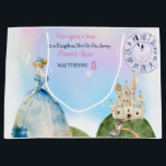 Princess Birthday Kids<br><div class="desc">Gång,  lilla prinsessan vände...  Födelsedagsrad som kan redigeras. Inbjudningar och andra födelsedagsfester..Grattis på födelsedagen!</div>