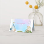Princess Birthday Kids Placeringskort<br><div class="desc">Gång,  lilla prinsessan vände...  Födelsedagsrad som kan redigeras. Inbjudningar och andra födelsedagsfester..Grattis på födelsedagen!</div>