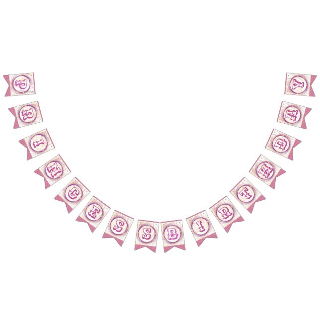 Princess Birthday Pennant Banner Bunting Flaggor (Alla)