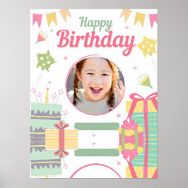princess birthday poster