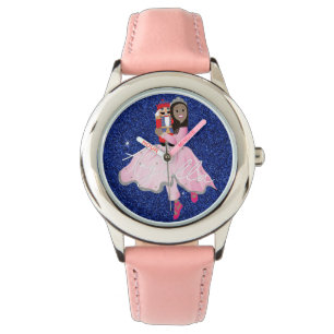 Princess Black Hjärn Ballerina Armbandsur