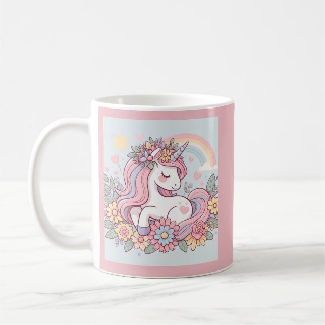 Princess Blommar Kaffemugg (Vänster)