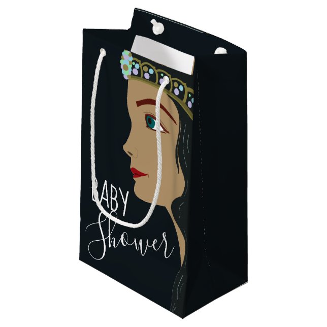 Princess Blue Baby Shower (Framsidan Vinklad)