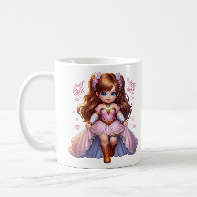 Princess bra Girl Kaffemugg (Vänster)