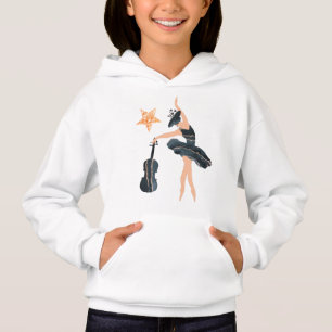 Princess butterfly ballerina blue och guld t shirt