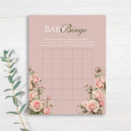 Princess Carriage Vintage Ro Baby Bingo