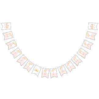 Princess Castle Birthday Bunting Vimplar