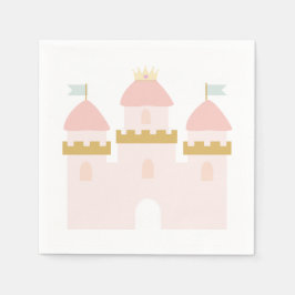 Princess Castle Birthday Napkin Pappersservett