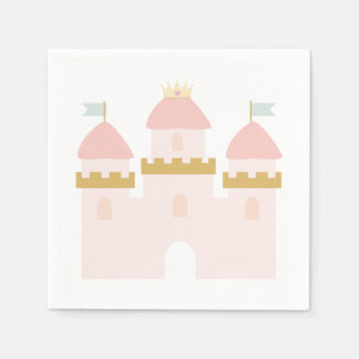Princess Castle Birthday Napkin Pappersservett