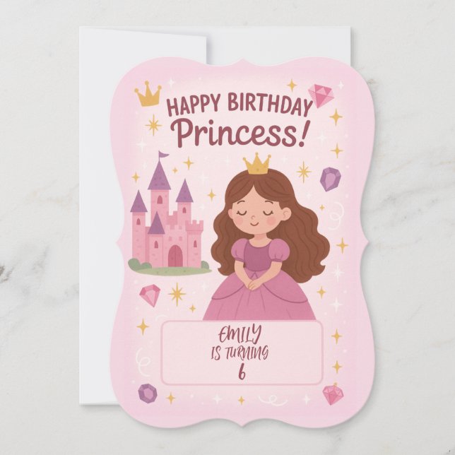 Princess Castle Card (Framsida)