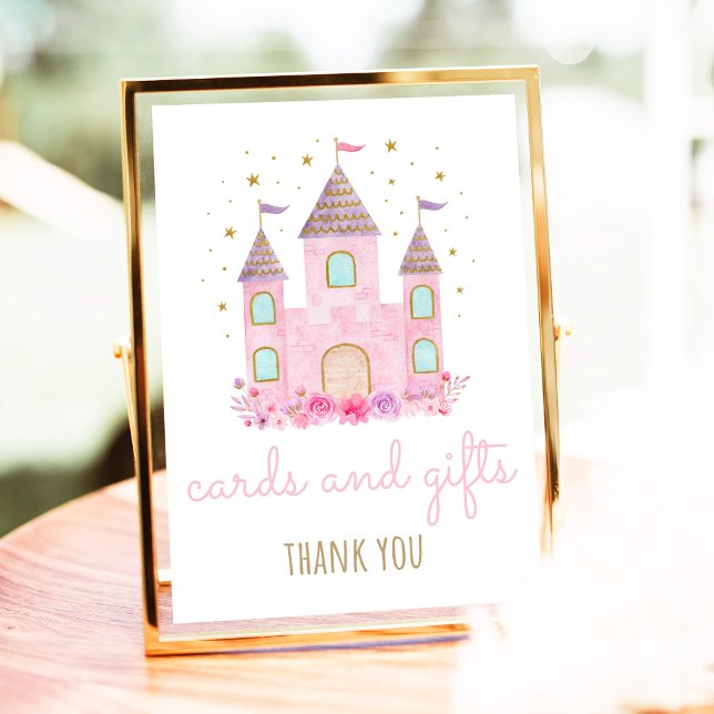 Princess Castle Cards och Gifts Birthday Sign Poster (Skapare uppladdad)