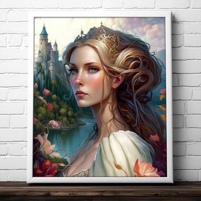 Princess Castle Fantasy Art Poster (Skapare uppladdad)