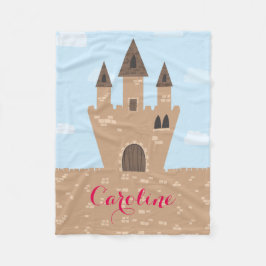 Princess Castle Fleecefilt