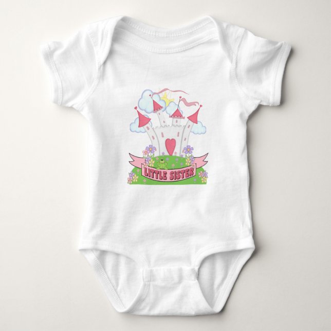 Princess Castle Little Sister T-shirt (Framsida)