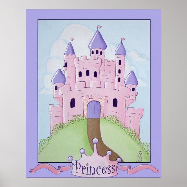 Princess Castle Poster (Framsidan)