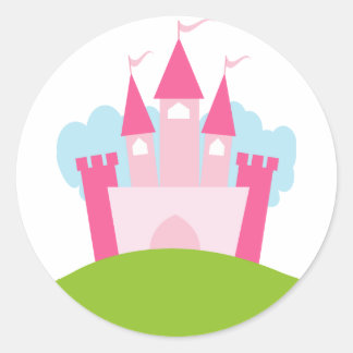 Princess Castle Runt Klistermärke