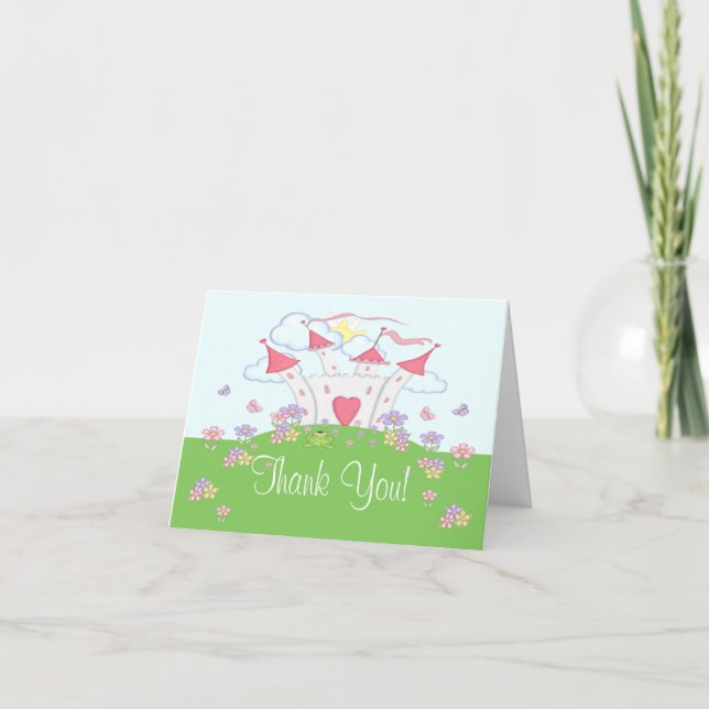 Princess Castle Tack Fold Card (Framsida)