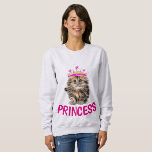 PRINCESS CAT kITTEN T-Shirts, Dam Girls T Shirt