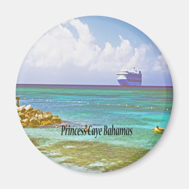 Princess Caye Magnet (Framsidan)