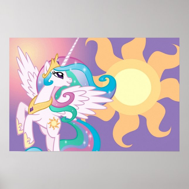 Princess Celestia Poster (Framsidan)