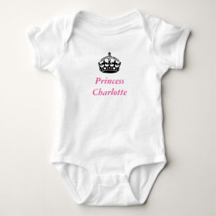 Princess Charlotte baby bodykostdräkt T Shirt