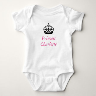 Princess Charlotte baby bodykostdräkt T Shirt