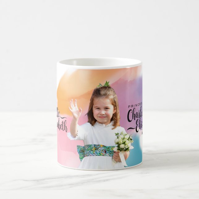 Princess Charlotte Elizabeth 6e År Coffee Mugg (Center)