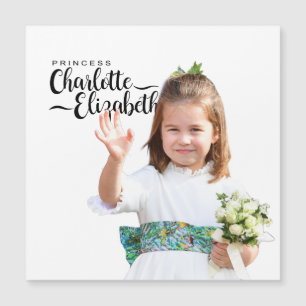 Princess Charlotte Elizabeth 6e Birthday Magnet