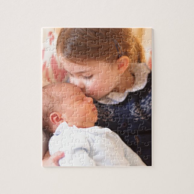 Princess Charlotte och Prince Louis Pussel (Vertikal)
