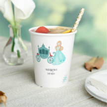 Princess Cinderella Födelsedagsfest Dekoration