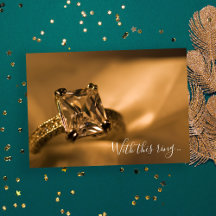 Princess Cliond Diamond Förlovning Ring Bröllop
