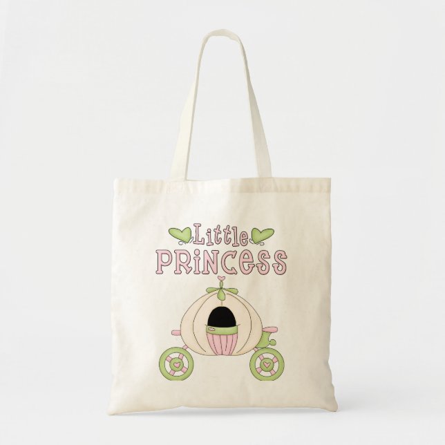 Princess Coach Halloween Candy Treat Bag Tygkasse (Framsidan)