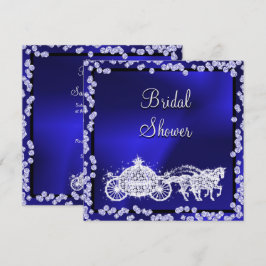 Princess Coach & Horses Möhippa Inbjudningar