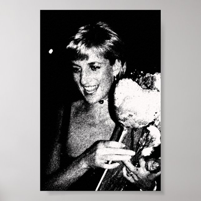 princess Di digital.jpg Postcard Poster (Framsidan)