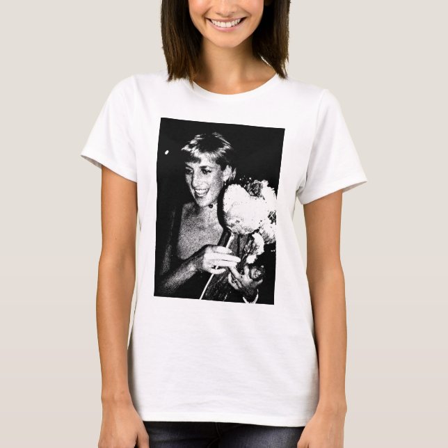 princess Di digital.jpg Tee Shirt (Framsida)