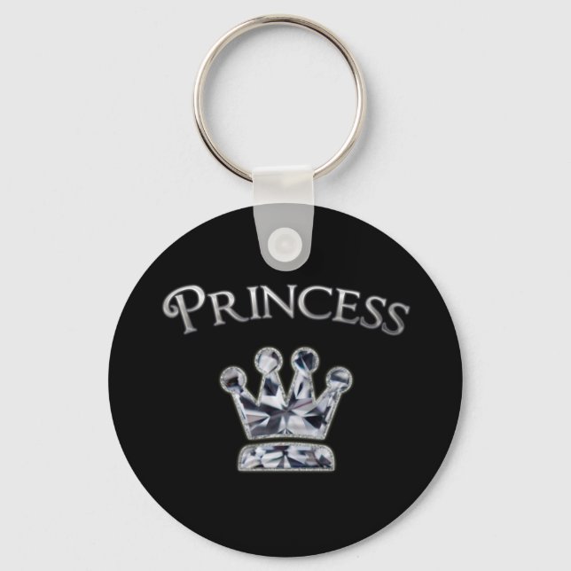 Princess Diamond Krona Nyckelring (Framsida)