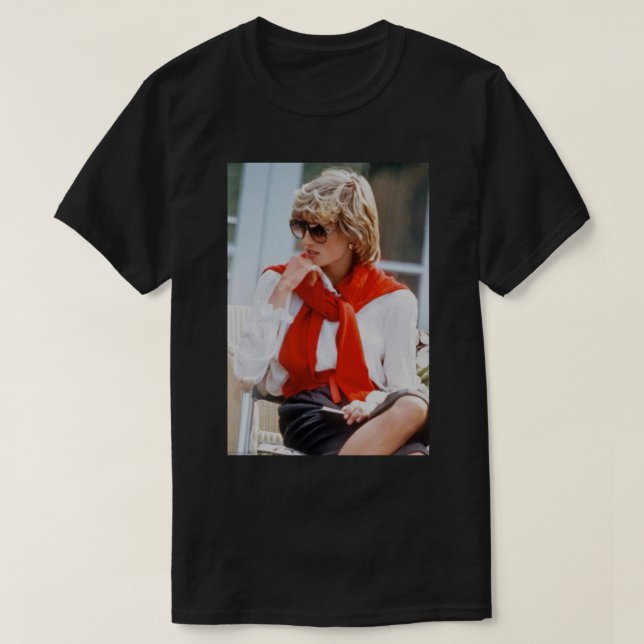 Princess Diana 1980 s T Shirt (Design framsida)