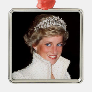 Princess Diana 1989 Julgransprydnad Metall
