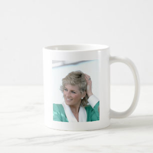 Princess Diana Australien 1988 Kaffemugg
